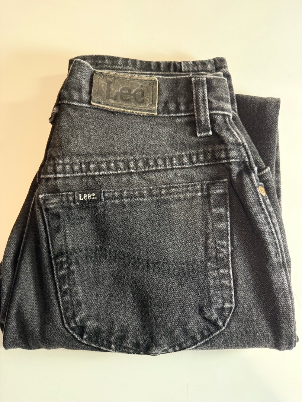 Lee Charcoal Straight‎ Leg Jeans